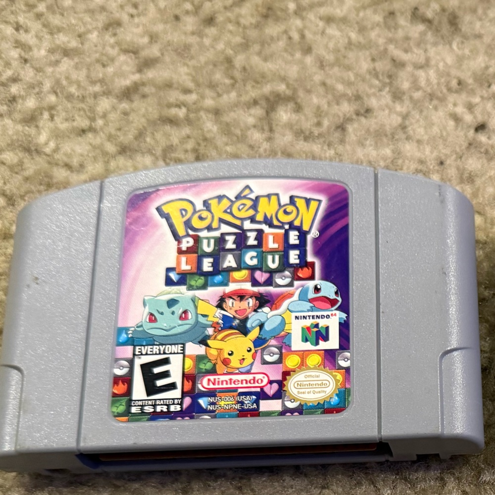 Nintendo N64 Pokémon - Puzzle League